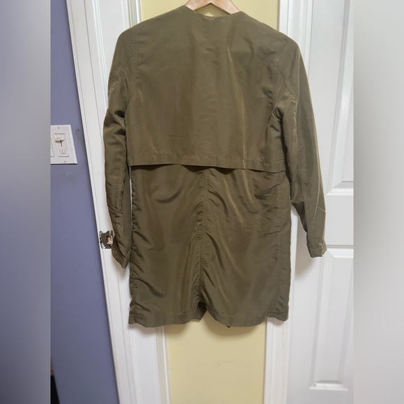 🟣Bar III Draped Trench Jacket - Picture 4 of 5